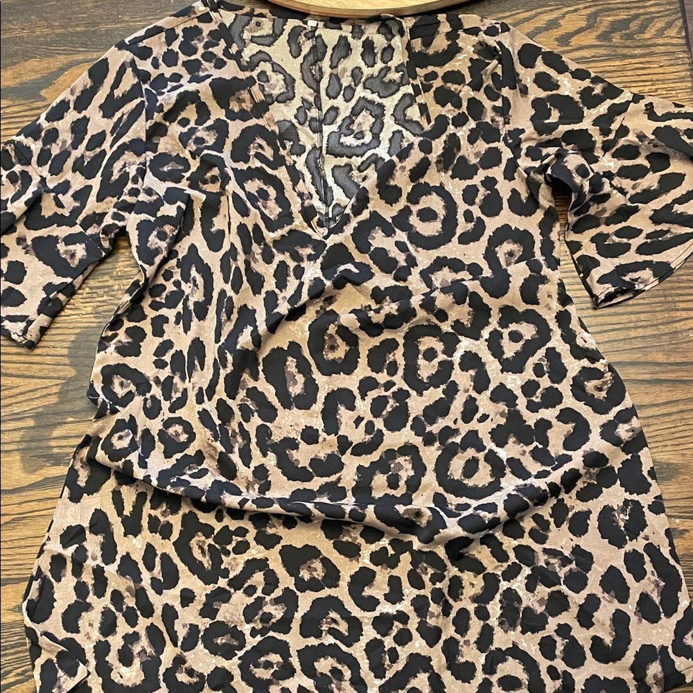 Leopard Print Dress